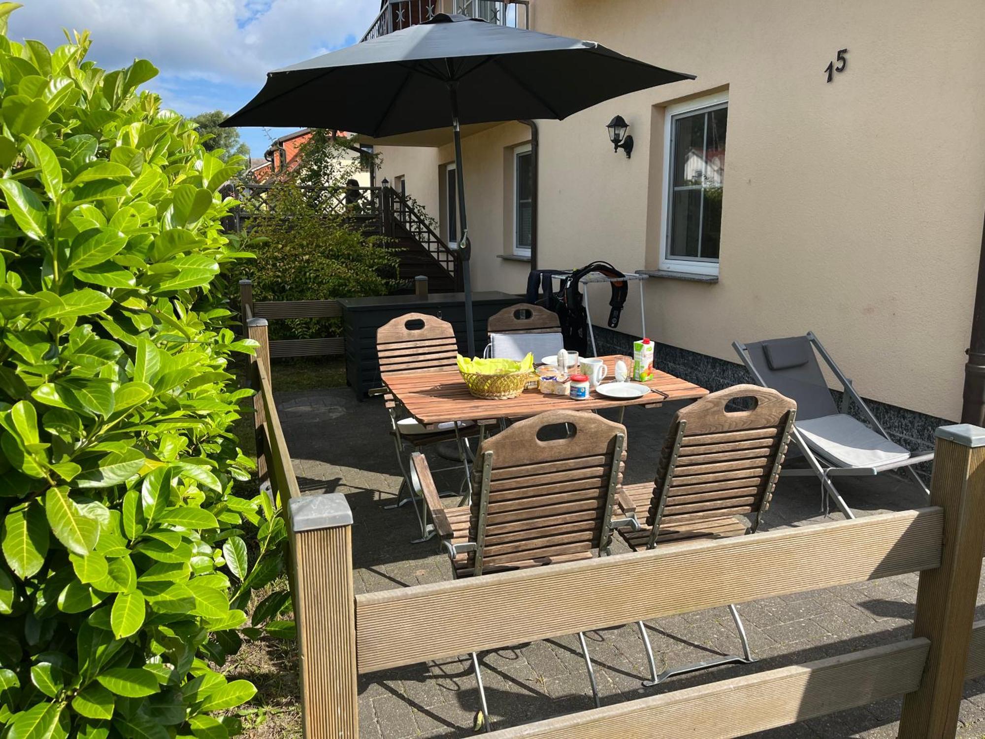 Ferienwohnung Sonnenschein Am Brook Baabe Exterior foto